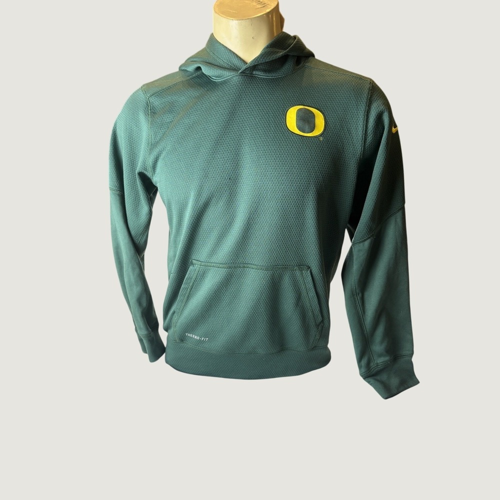 Green Nike Dri Fit Oregon Ducks Quarter Zip Jacket